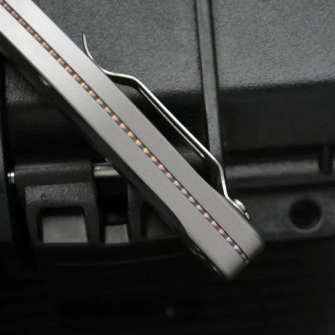 knivescollection™ bm9400bk osborne folding utility knife – gb-d2 blade, titanium handle