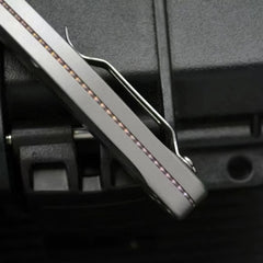 knivescollection™ bm9400bk osborne folding utility knife – gb-d2 blade, titanium handle