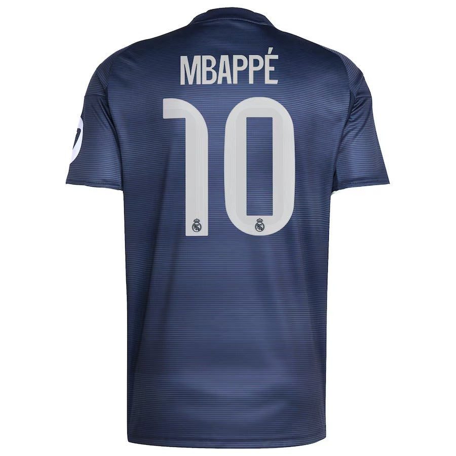 Kylian Mbappé Real Madrid Authentic adidas 2025/26 Away Player Jersey - Blue