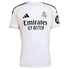 Kylian Mbappé Real Madrid adidas 2025/26 Home Player Jersey - White