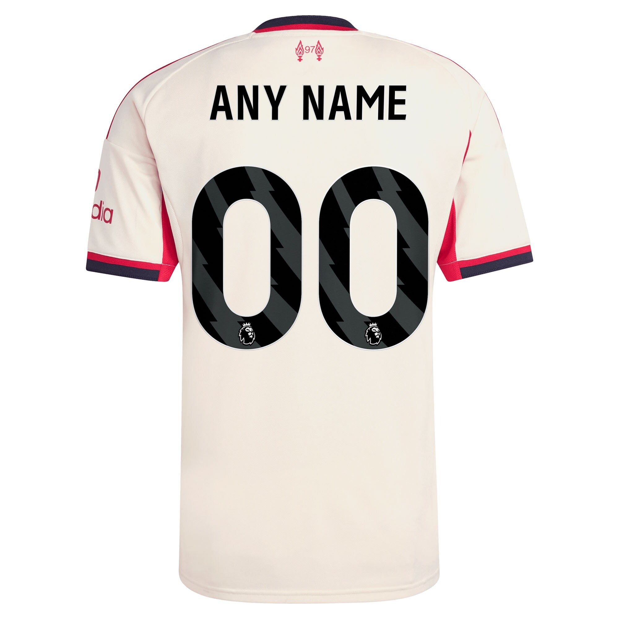 Liverpool adidas 2025/26 Away Custom Jersey - White