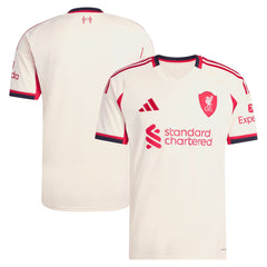Liverpool adidas 2025/26 Away Jersey - White