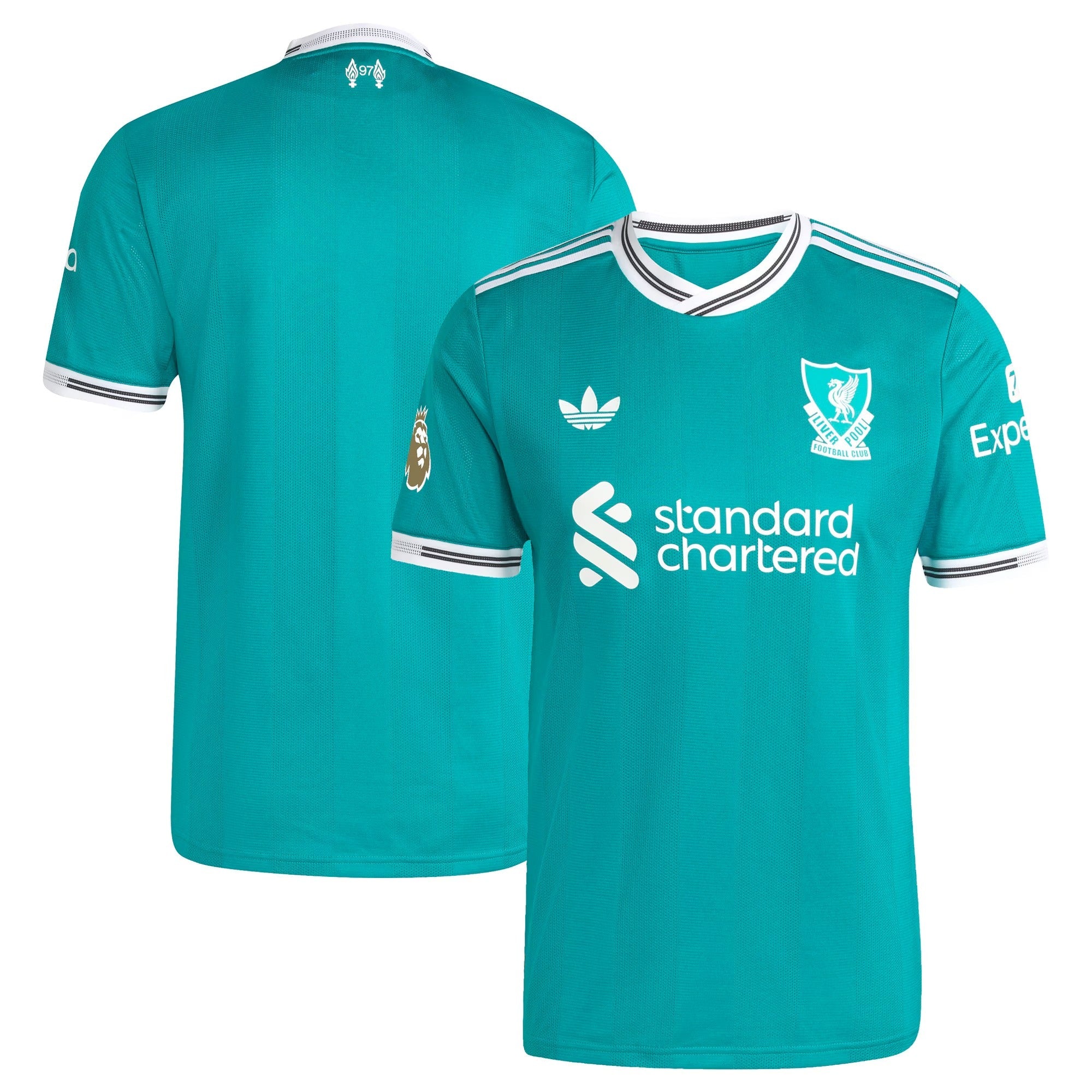 Liverpool adidas 2025/26 Third Jersey with Patch - Green