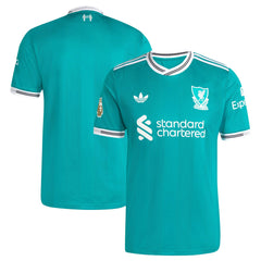 Liverpool adidas 2025/26 Third Jersey with Patch - Green