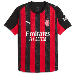 Luka Modric AC Milan Puma 2025/26 Home Jersey - Red