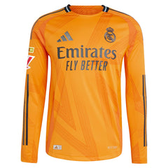Luka Modric Real Madrid adidas 2024/25 Away Long Sleeve Player Jersey - Orange