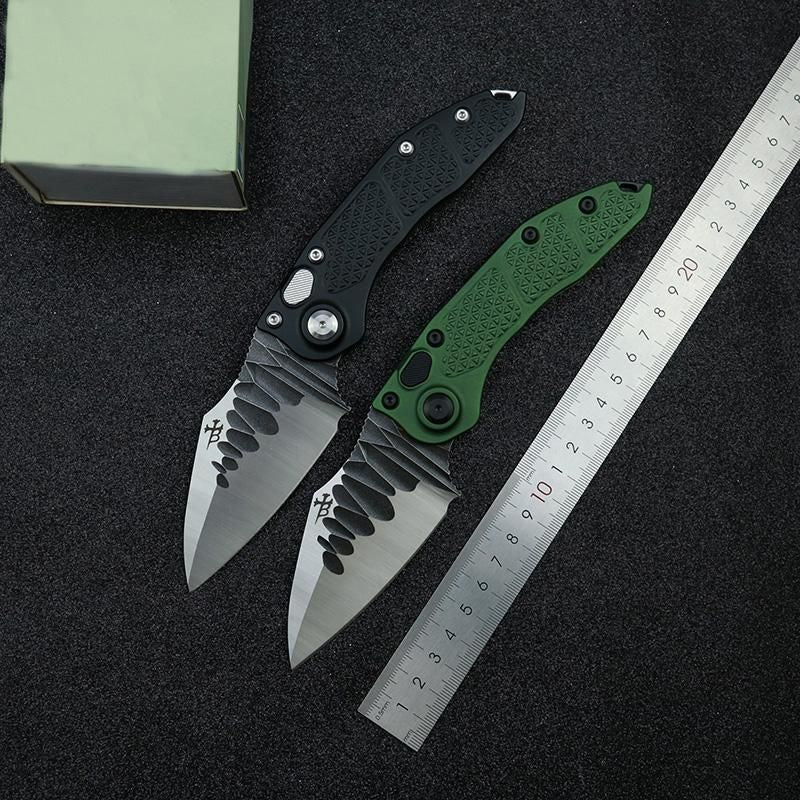 MT stitch folding M390 camping hunting knife