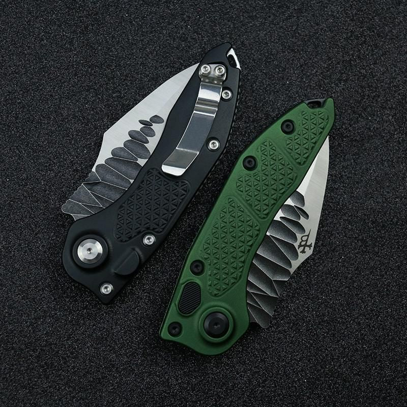 MT stitch folding M390 camping hunting knife