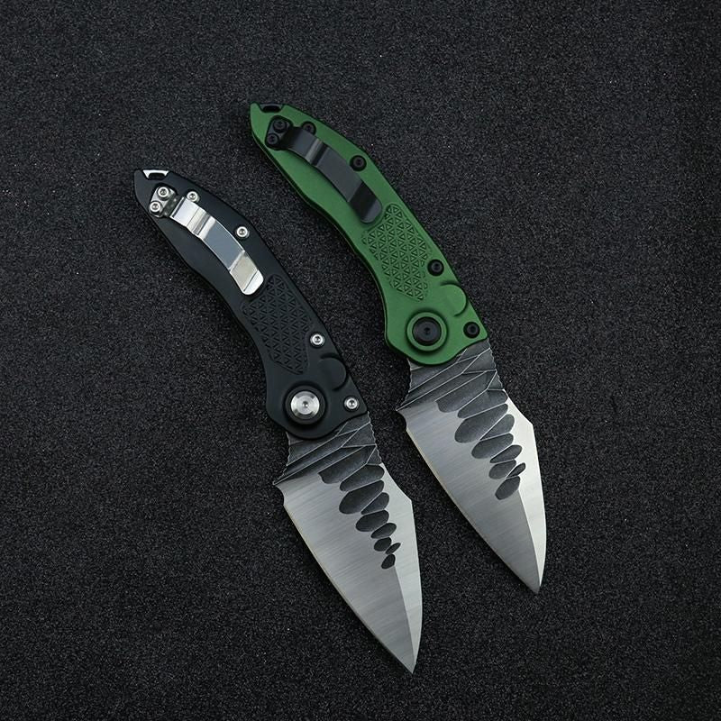 MT stitch folding M390 camping hunting knife