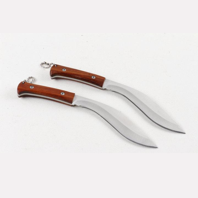 Machete Knife Wood Handle For Hunting