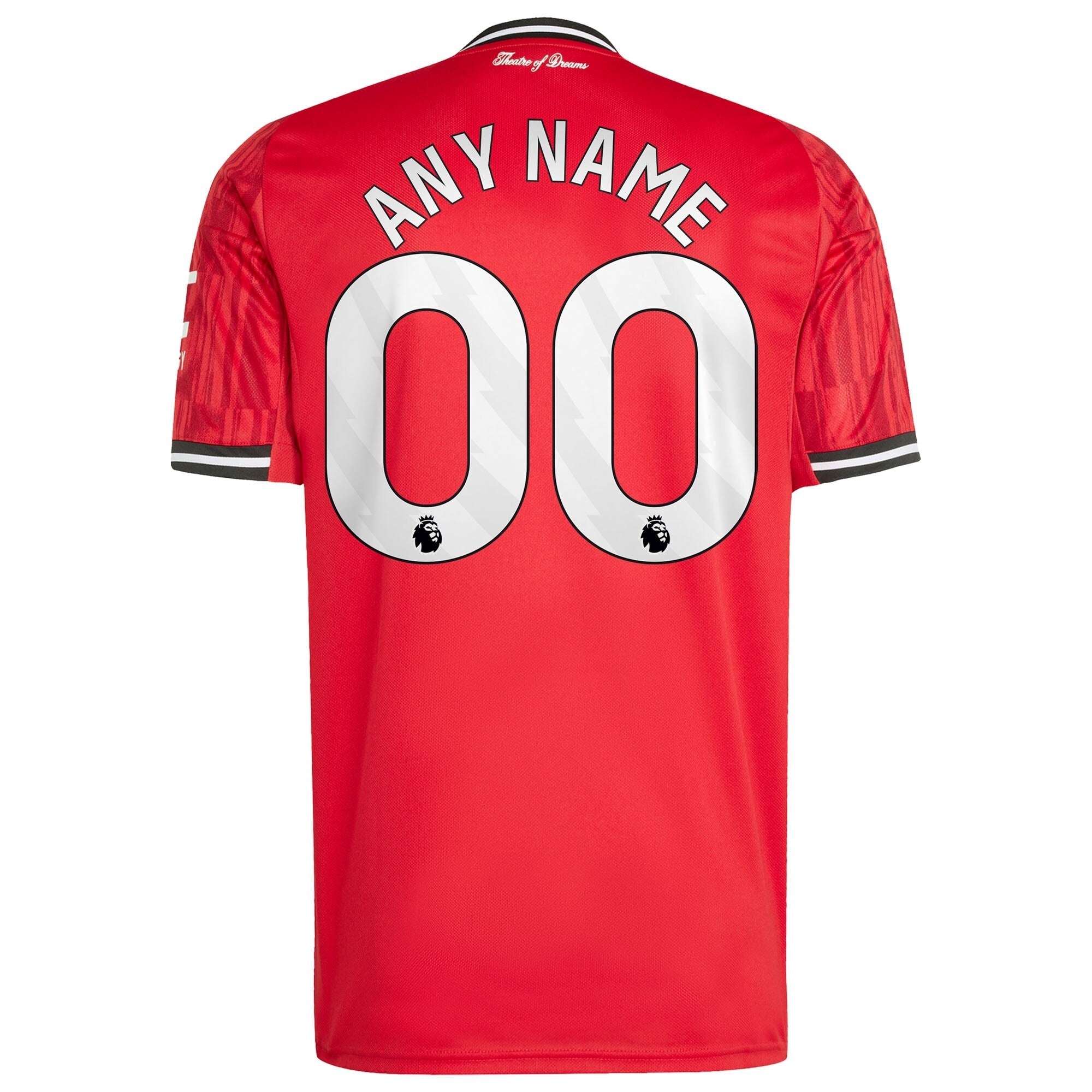 Manchester United adidas Home 2025/26 Custom Jersey - Red