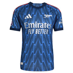 Martin Ødegaard Arsenal adidas 2025/26 Away Player Jersey - Blue