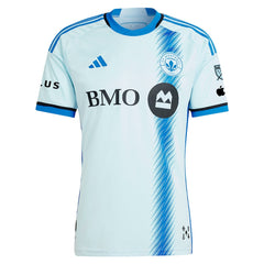 Mathieu Choinière CF Montreal adidas 2024 La Main Player Jersey – Light Blue