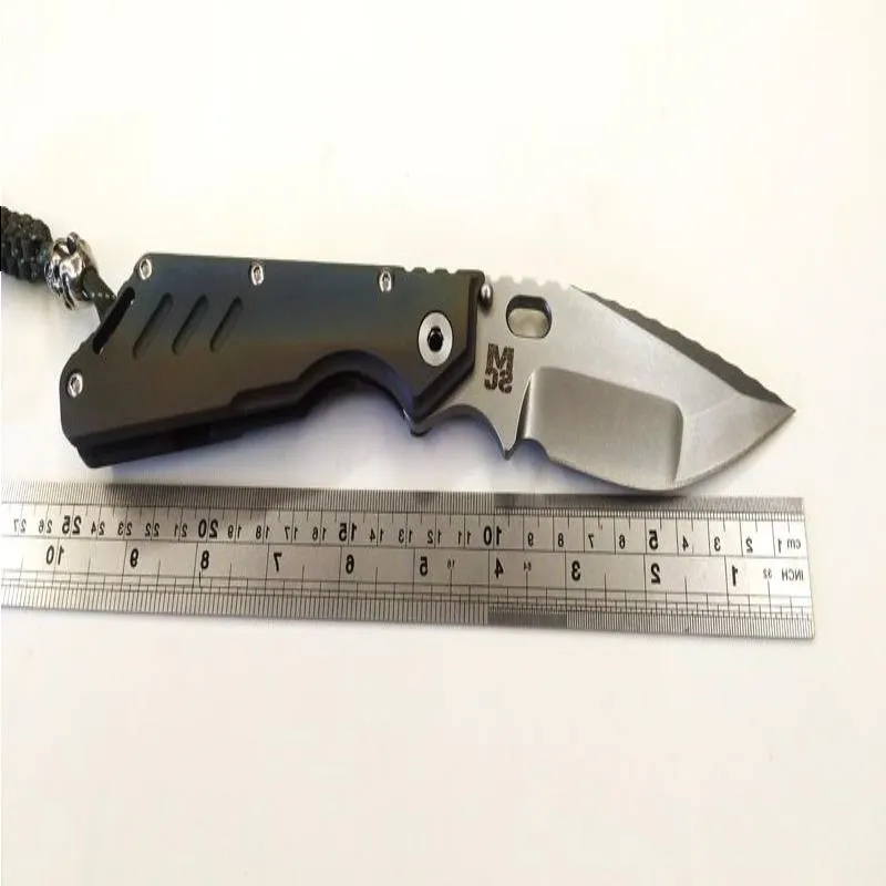 Mick Strider 425" MSC SMF #9 Titanium Hunting Knife