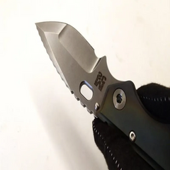 Mick Strider 425" MSC SMF #9 Titanium Hunting Knife
