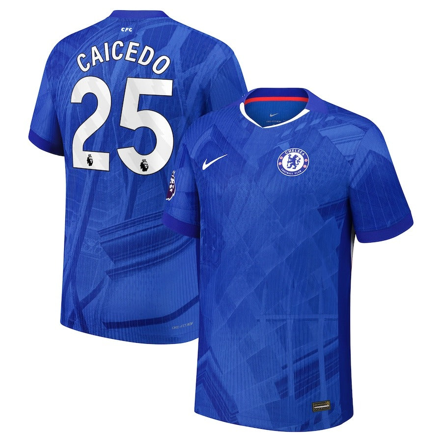 Moisés Caicedo Chelsea Nike 2025/26 Home Player Jersey - Blue