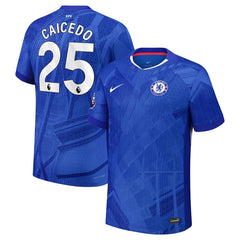 Moisés Caicedo Chelsea Nike 2025/26 Home Player Jersey - Blue