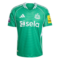 Newcastle United adidas 2025/26 Away Jersey with Patch - Green