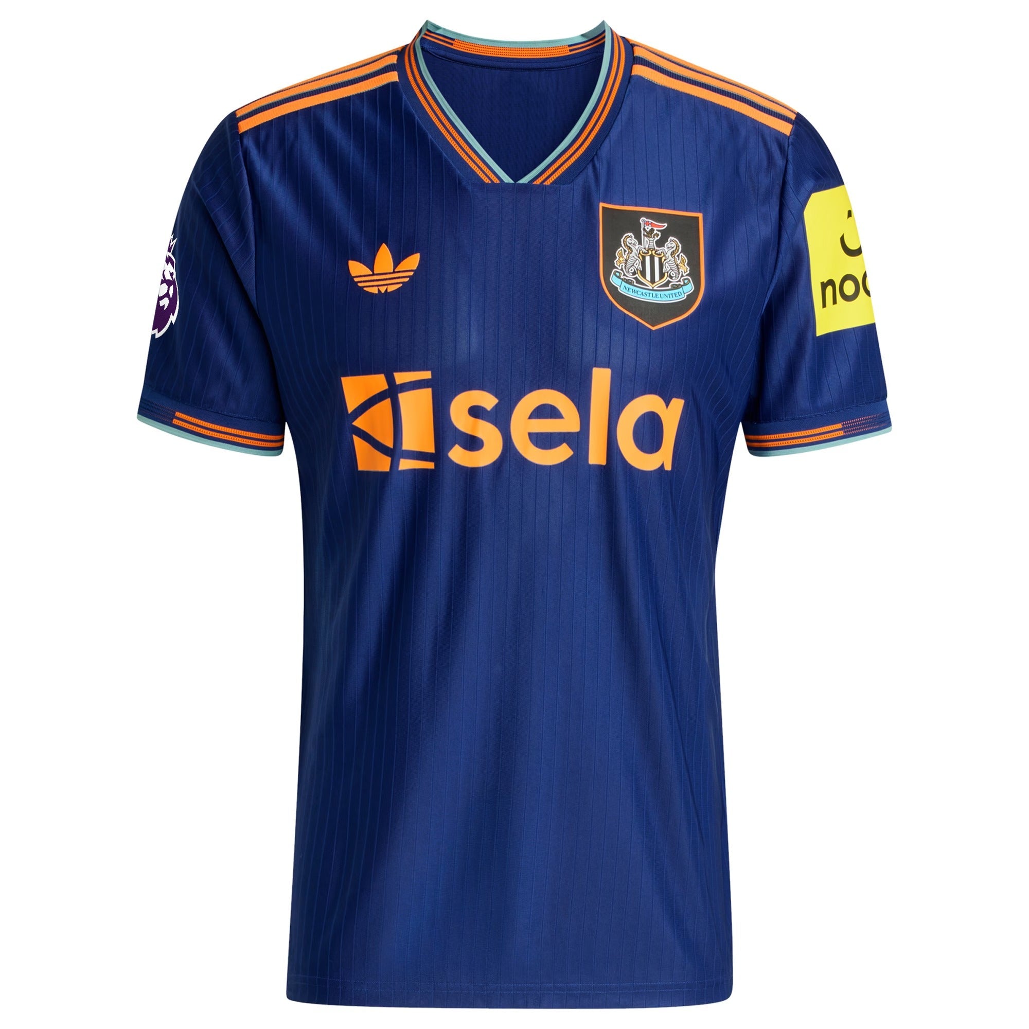 Newcastle United adidas 2025/26 Third Custom Jersey with Patch - Blue