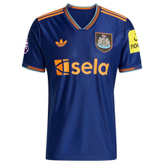 Newcastle United adidas 2025/26 Third Custom Jersey with Patch - Blue