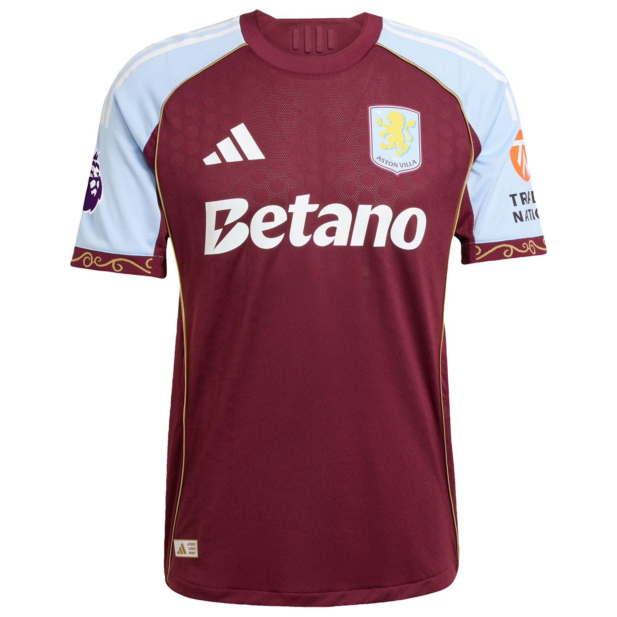 Ollie Watkins Aston Villa adidas 2025/26 Home Jersey - Claret