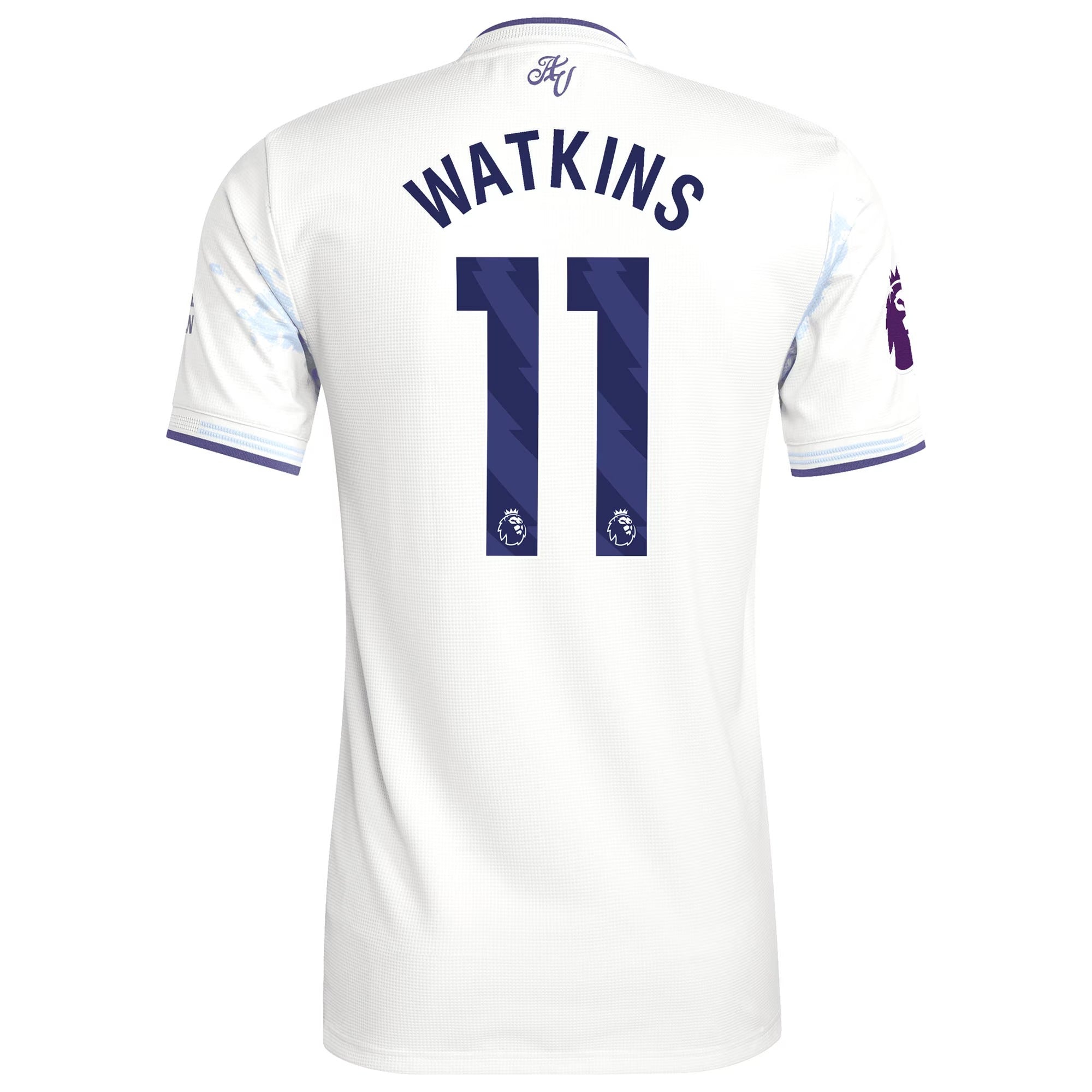 Ollie Watkins Aston Villa adidas 2025/26 Third Player Jersey - White
