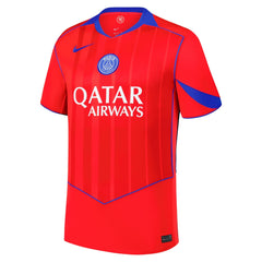 Paris Saint-Germain Nike 2025/26 Third Custom Jersey - Red