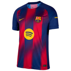 Pedri 8 Barcelona Nike 2025/26 Home Jersey - Navy