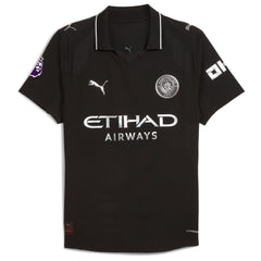 Phil Foden Manchester City Puma 2025/26 Away Player Jersey - Black