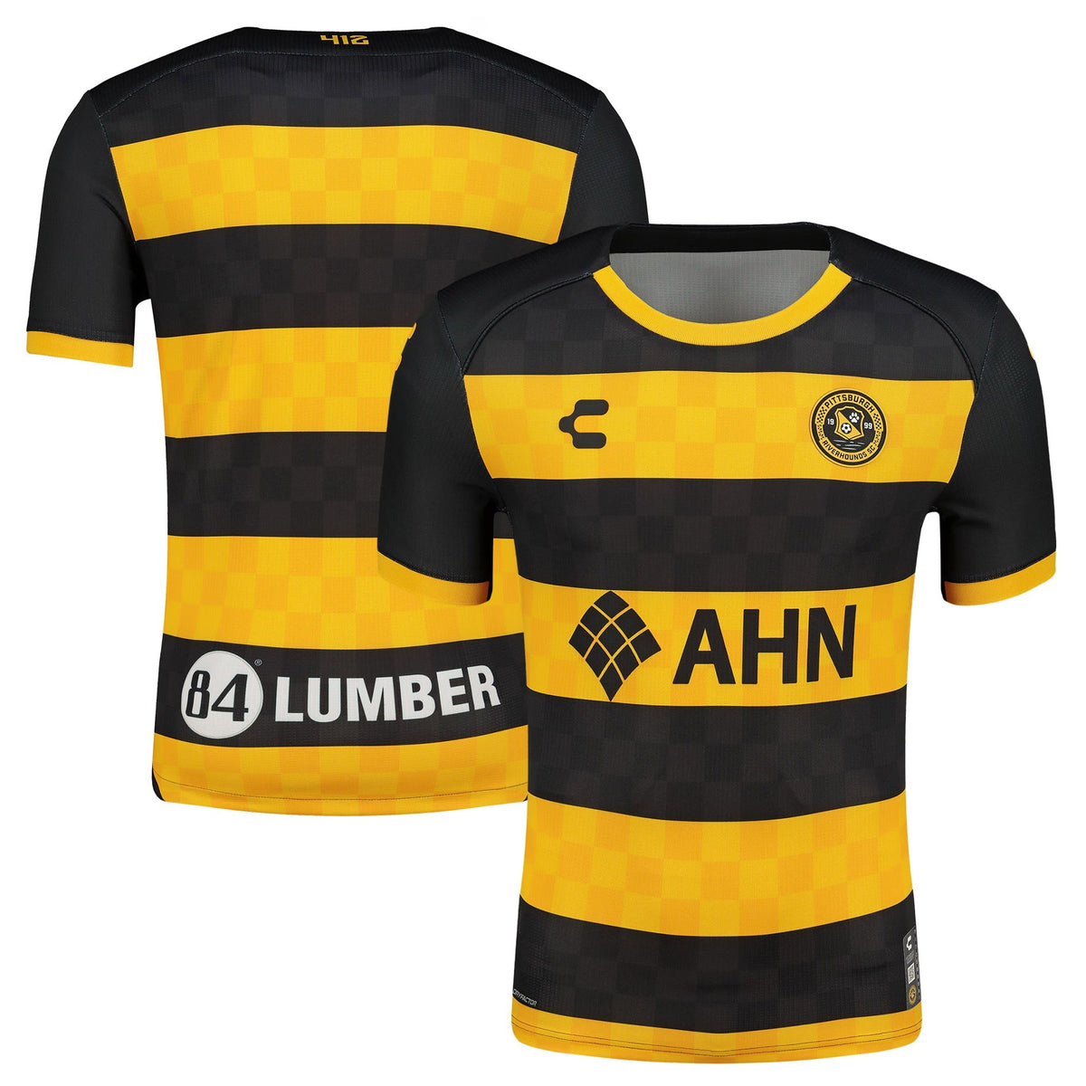 Pittsburgh Riverhounds SC Charly 2025 Home Authentic Jersey - Black