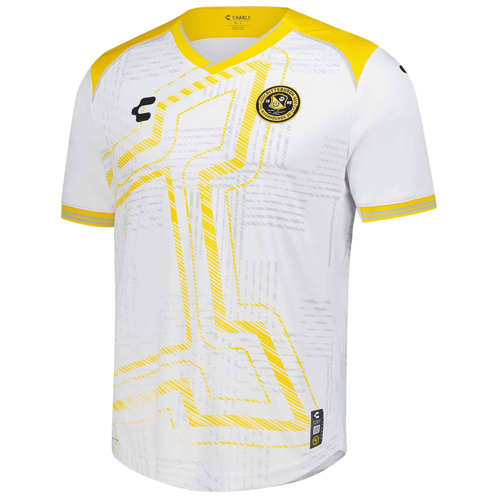 Pittsburgh Riverhounds SC Charly Third 2025/26 Authentic Jersey - White