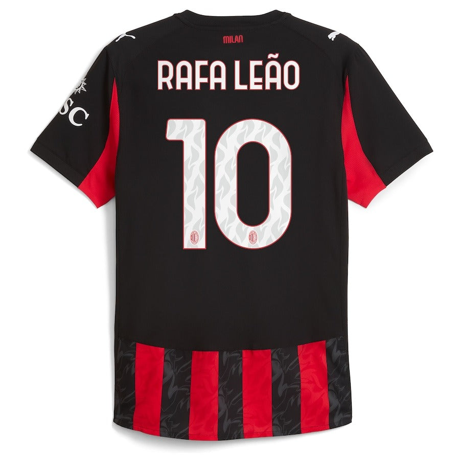 Rafael Leão AC Milan Puma 2025/26 Home Player Jersey - Red