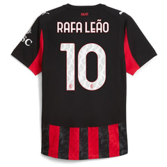 Rafael Leão AC Milan Puma 2025/26 Home Player Jersey - Red