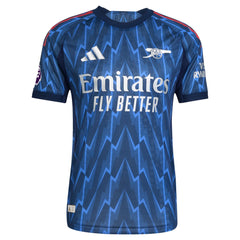 Riccardo Calafiori Arsenal adidas 2025/26 Away Player Jersey - Blue