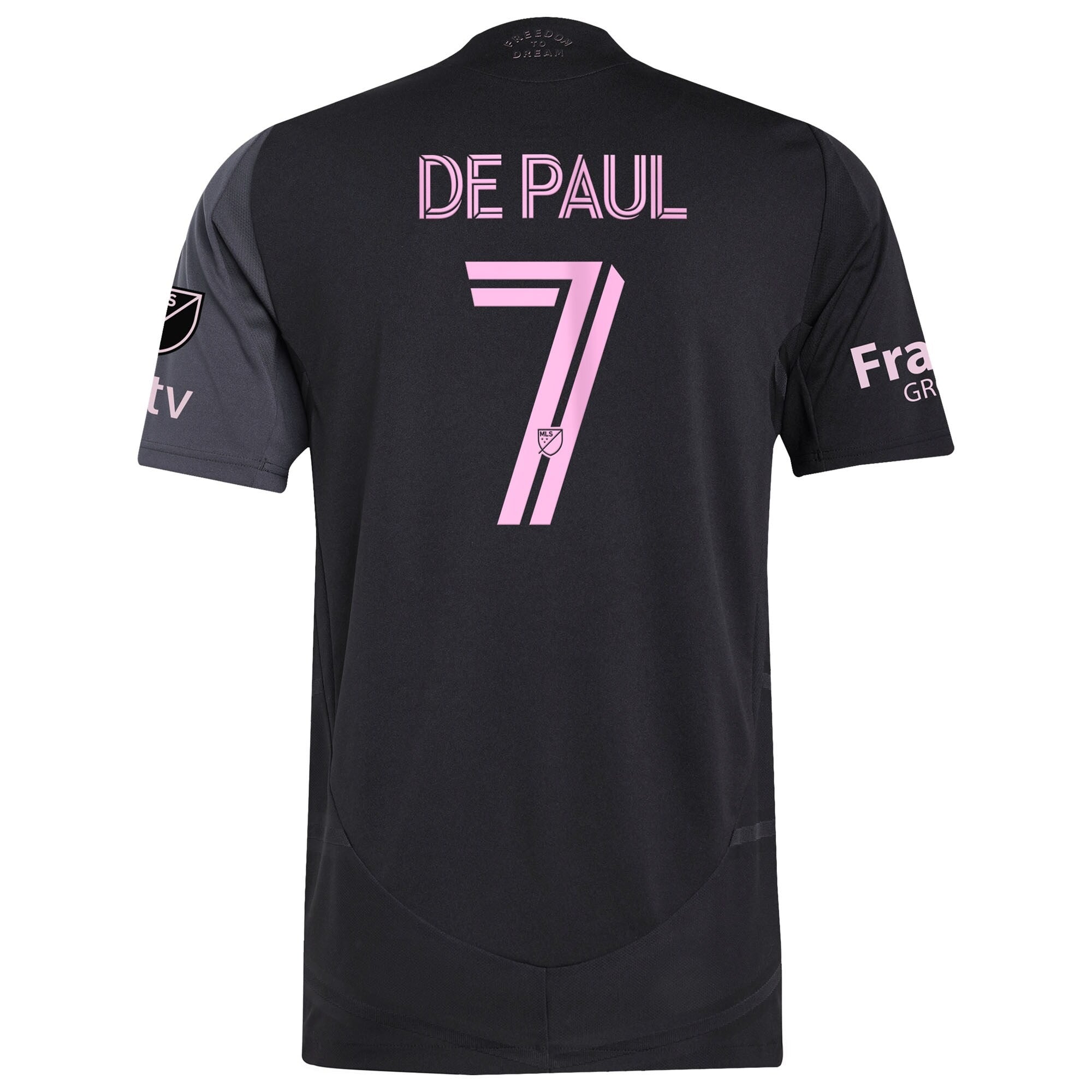 Rodrigo De Paul Inter Miami CF adidas 2025 The Fortitude Kit Player Jersey - Black