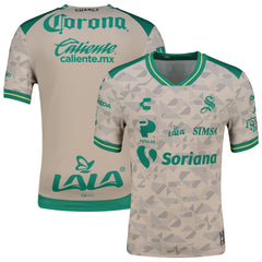 Santos Laguna Charly 2025/26 Away Authentic Jersey - Tan