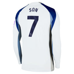 Son Heung-Min Tottenham Hotspur Nike 2025/26 Home Long Sleeve Jersey - White