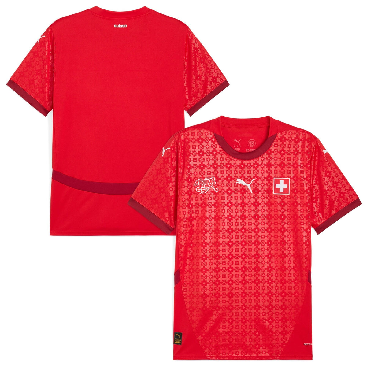 Switzerland National Team Puma 2025/26 Custom Jersey - Red