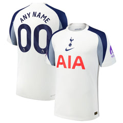 Tottenham Hotspur Nike 2025/26 Home Custom Jersey - White