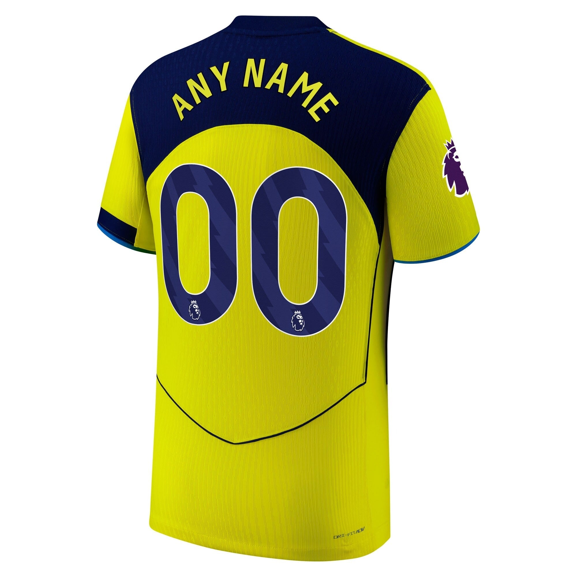 Tottenham Hotspur Nike 2025/26 Third Customized Jersey - Yellow