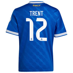 Trent Alexander-Arnold Real Madrid adidas 2025/26 Third Player Jersey - Blue