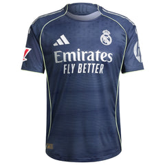 Vini Jr. Real Madrid adidas 2025/26 Away Player Jersey - Blue