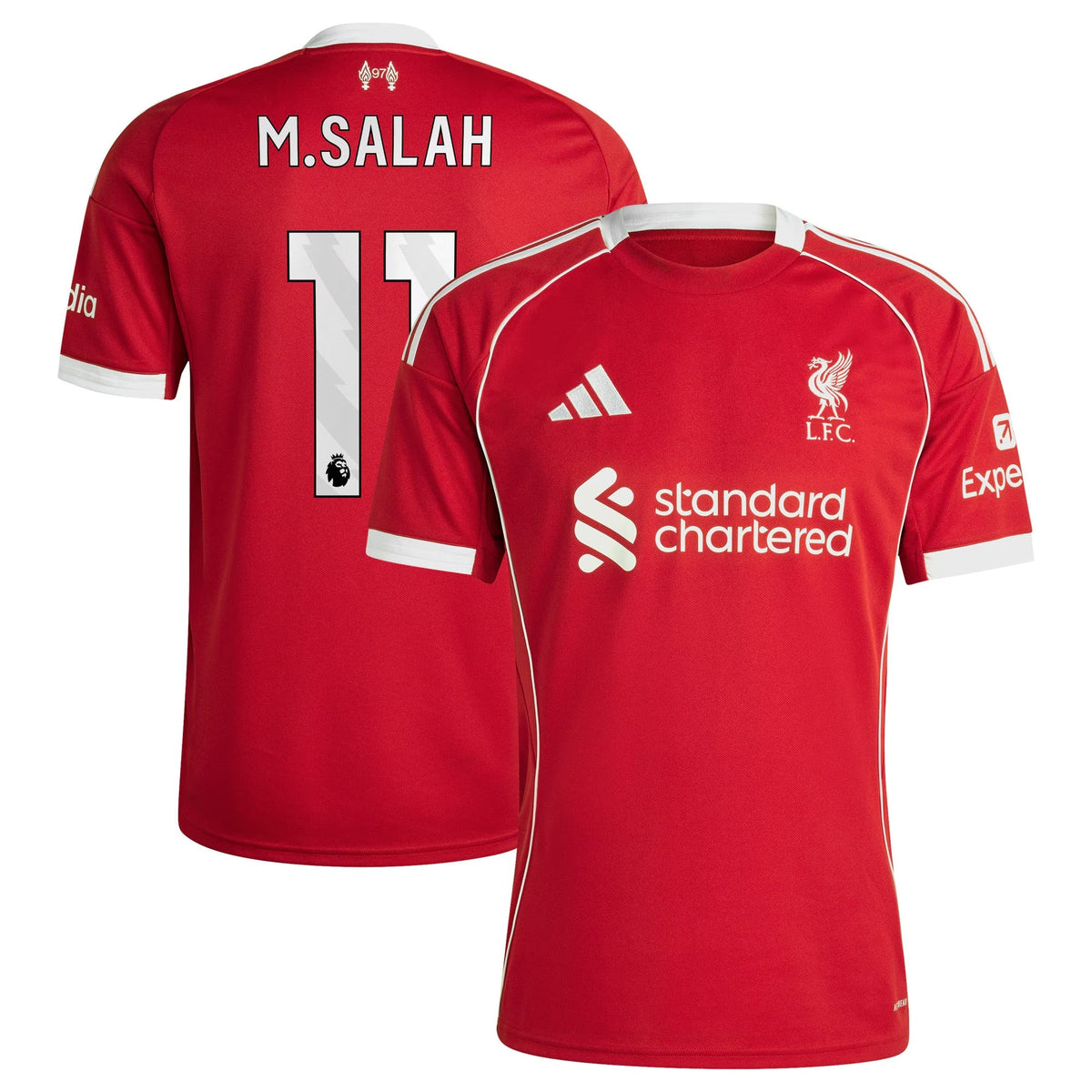 Virgil van Dijk Liverpool adidas 2025/26 Home Jersey - Red