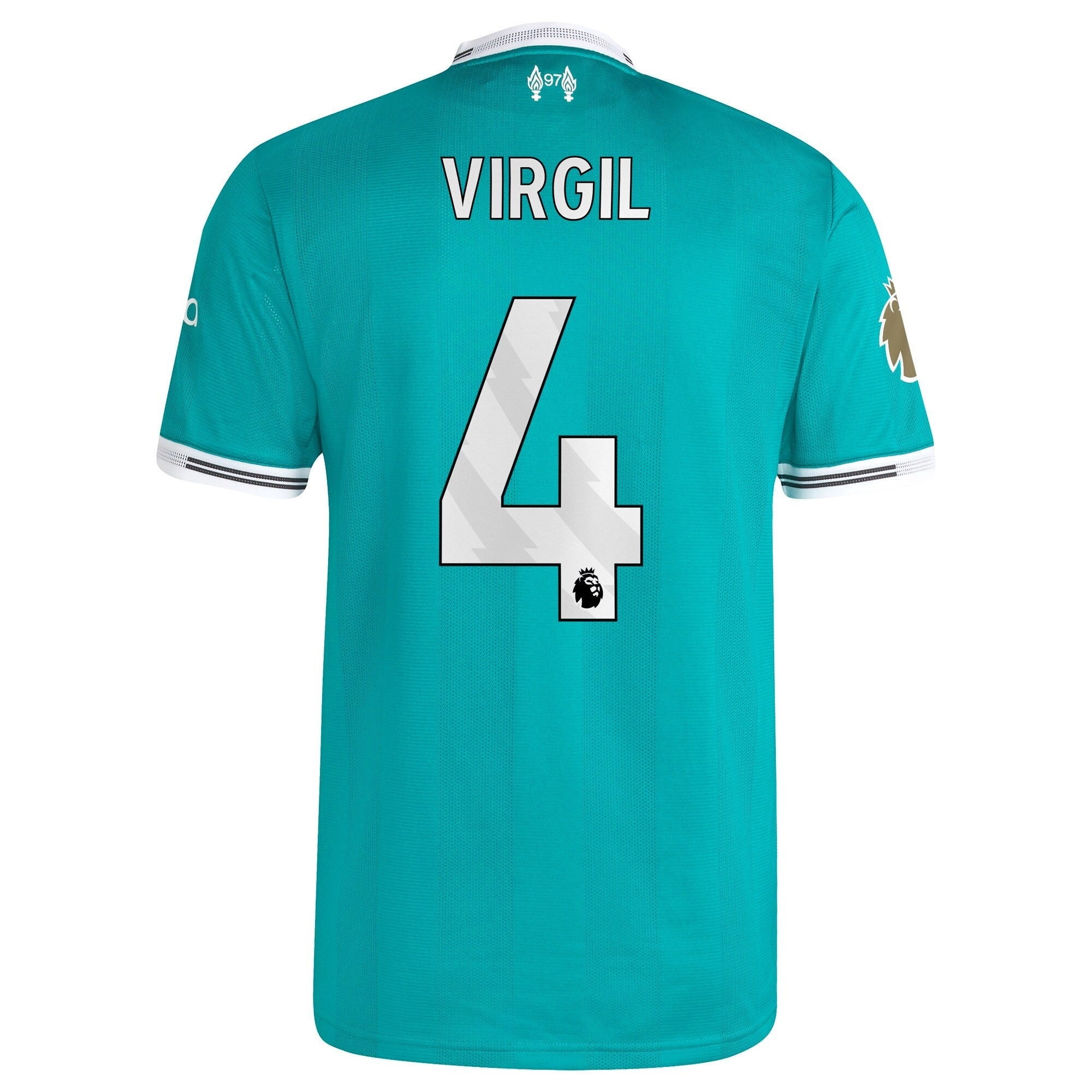 Virgil van Dijk Liverpool adidas 2025/26 Third Player Jersey - Green