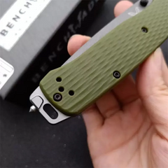 Benchmade 537 Folding Knife For Camping