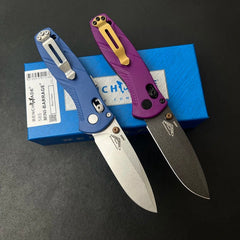 knivescollection™ bm585-03 mini folding utility knife – s30v blade, cf-elite handle