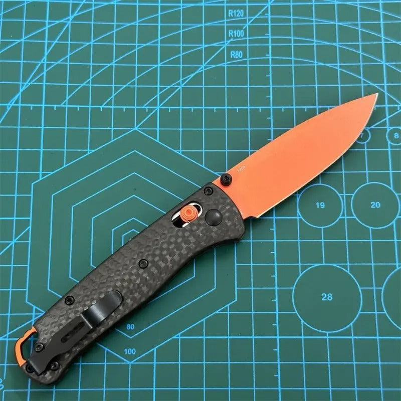 knivescollection™ bm535 bugout folding utility knife – s30v blade, carbon fiber handle